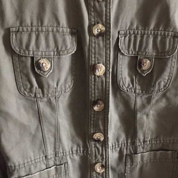 🚨SOLD 🚨Olive Jordache Jacket - Picture 3 of 3